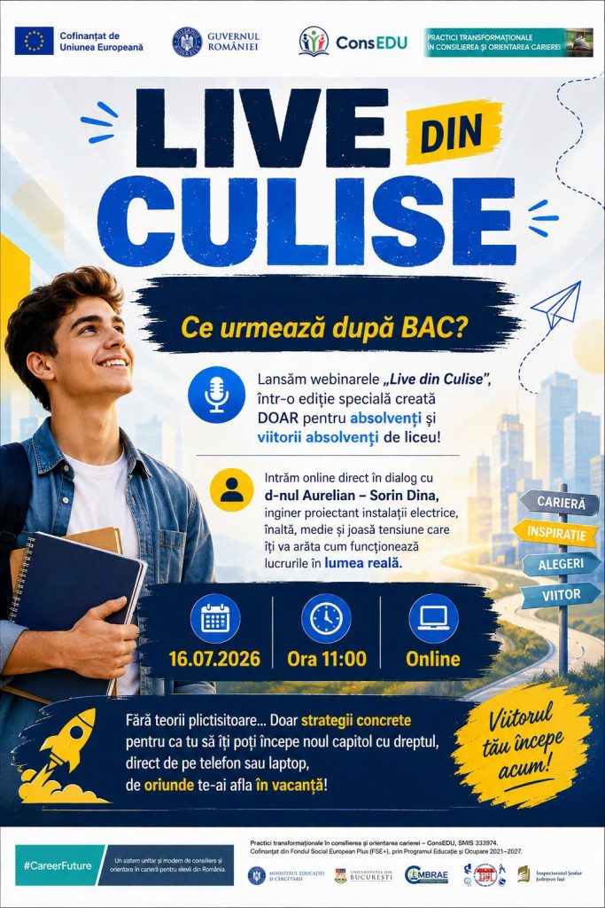 live din culise