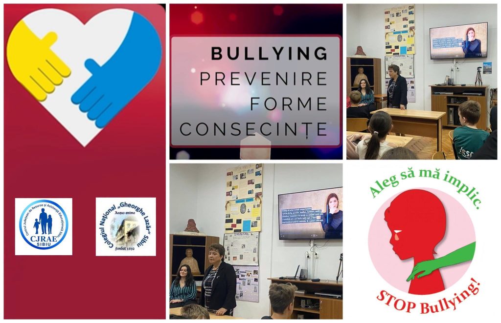 activități dedicate prevenirii și combaterii bullying-ului!