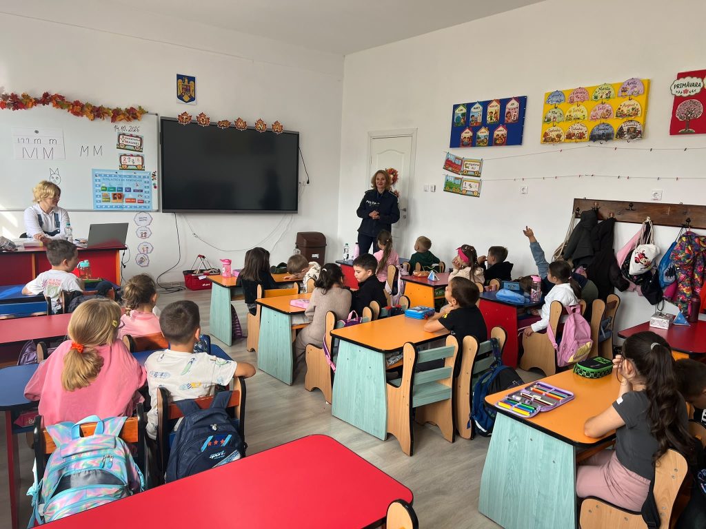 activitate de promovare a siguranței în mediul școlar