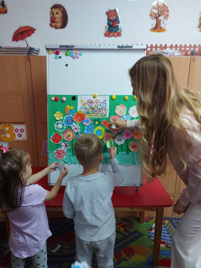  „Grădina grupei noastre – Suntem diferiți, dar împreună formăm o echipă!”